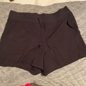 Black lululemon shorts